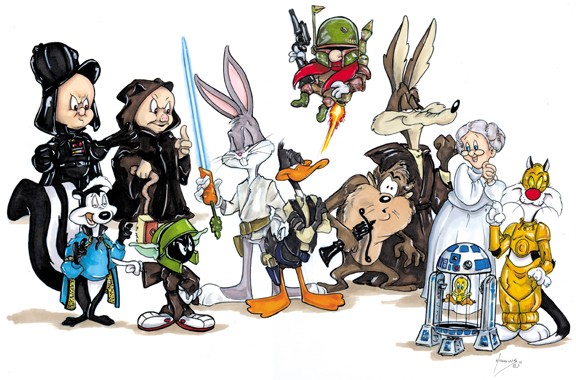 Looney Toons Star Wars