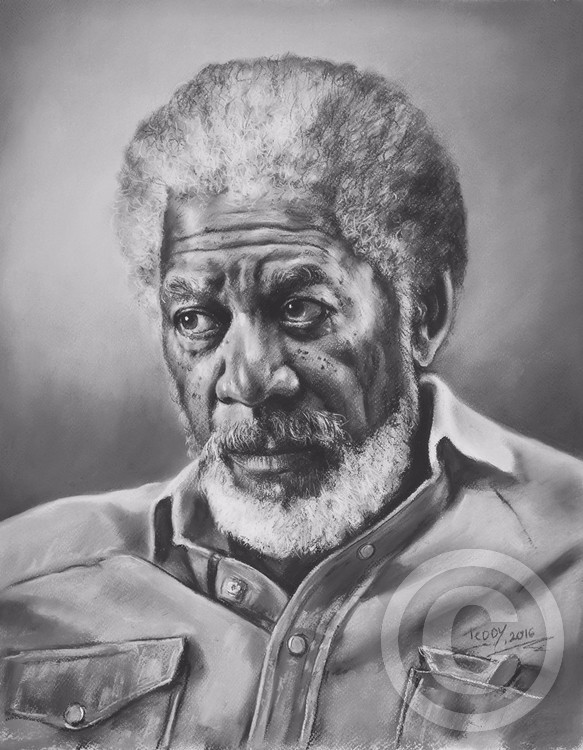 Portrait of Morgan Freeman