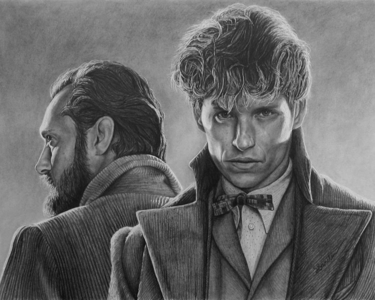 Newt and Dumbledore