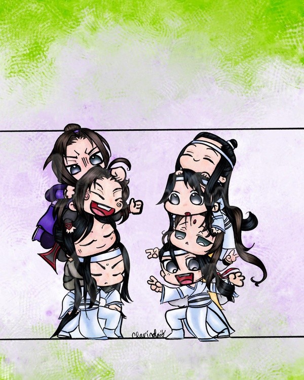 Shenanigans  Wallpaper for all mdzs chibiart fanart digitalart