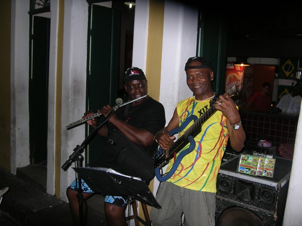 Jamming in Pelourinho!