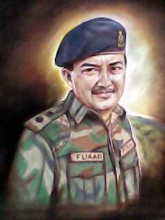 portrait of Col.Fuaad from Malaysian Ranger..