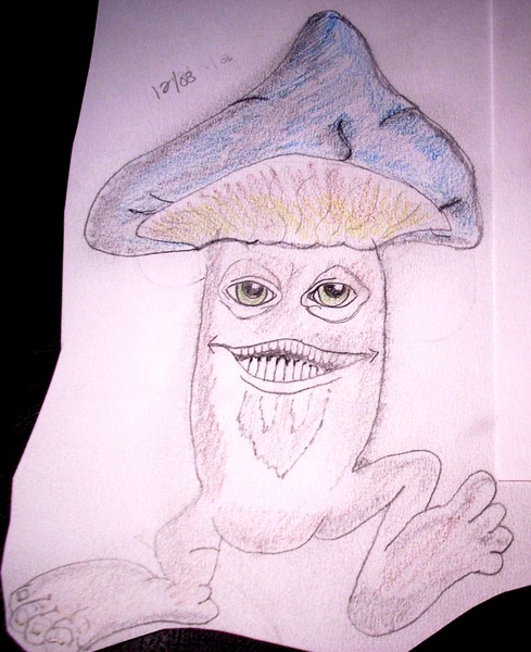 Dancing Mushroom Man 