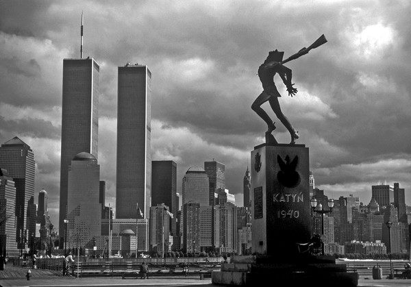 World Trade Center with Statue