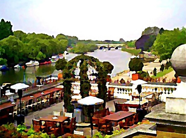 VIEW OF THE THAMES FROM RICHMOND BRIDGE