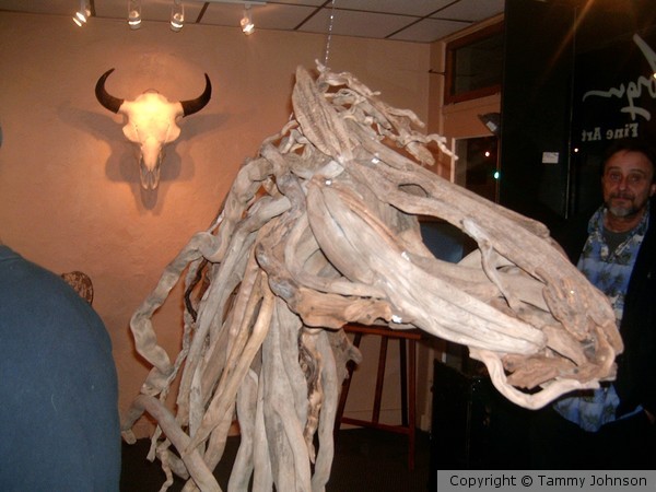 Driftwood Horse head