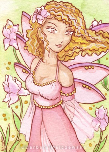 ACEO - Pink Fairy