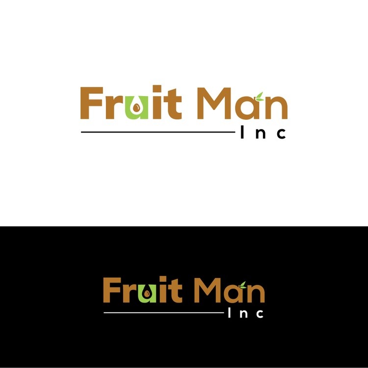 Logo for fruit man