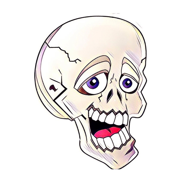 skull logo for music 