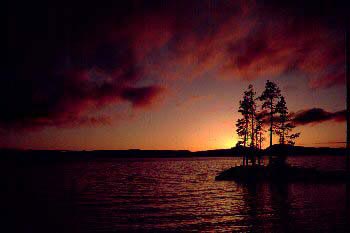 Waldo Lake Sunset