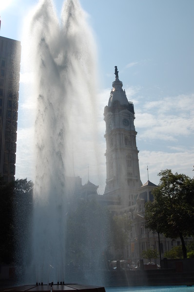 Fountain at Love Park