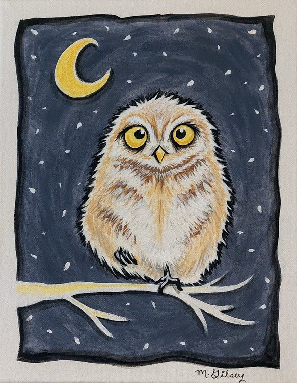 Moonlight Owl 