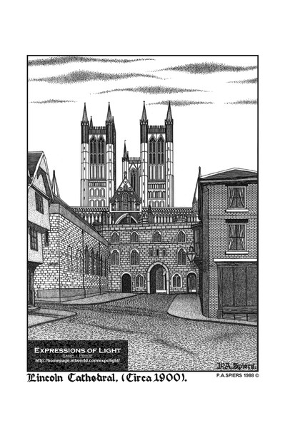 ExpoLight Graphic Arts Lincoln Cathdedral 0001M (Sample Proof Artwork)