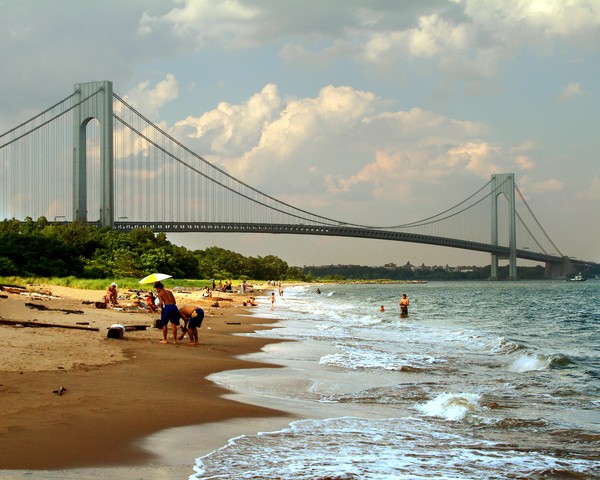 Verrrazano Bridge from Staten Island