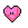 Kirby Heart 8-Bit