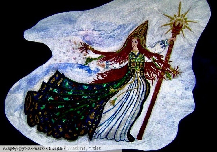 “My Winter Faery,” ©2012