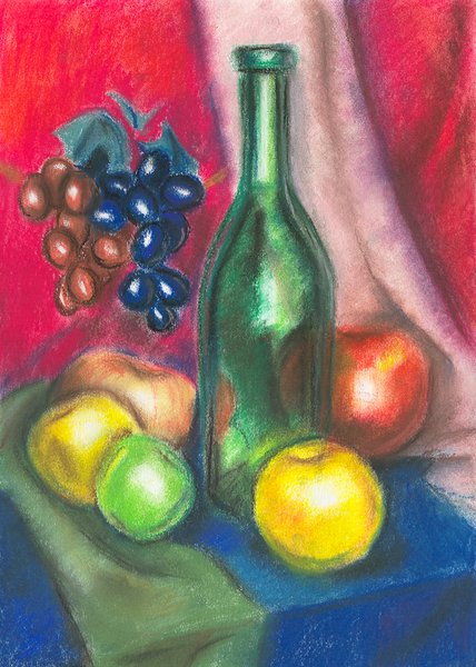 Apples and grapes /4/