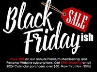 BLACK FRIDAYish Sale – Thru Nov. 30th