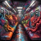 Train full of Demons and lost Souls