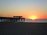 Tybee Island Pavilion at Sunrise