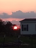 Sunset after Hurricane Florence. 