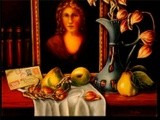 Still life with Portrait