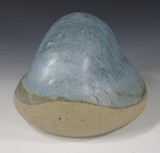 Large Blue Dinosaur Egg