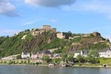 Koblenz with fortress Ehrenbreitstein