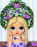 Blythe Doll Love Head Vase