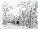 Homestead Pen & Ink