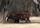 Old Red Tractor