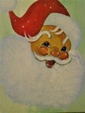 Santa Painting