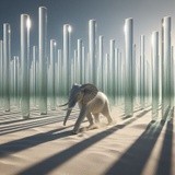 Elephants in Glass forest