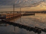 Breakwater Dawn Reflection - February 2020