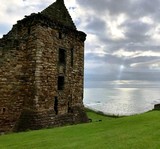 Church Ruin Morning in Scotland