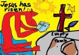 JESUS HAS RISEN--- SEE THE EMPTY TOMB...(C)..2021...ELTON HOUCK