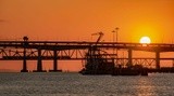 Refinery Dock & Bridge Dawn - June 30 2021