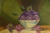 Still life, plums