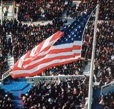 American Flag on Inauguration Day