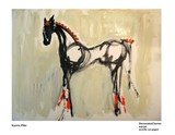 Decorated horse