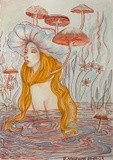 Mushroom lady 