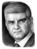 Sadiq Khan, Mayor of London - Pencil on paper