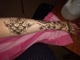 Henna temporary tattoos