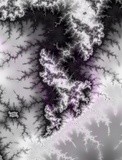 Tornado Fractal in Purple