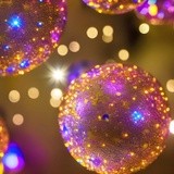 Glittering Orbs - A Dazzling Display