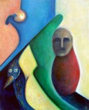 Man And Bird (In the Abstract)