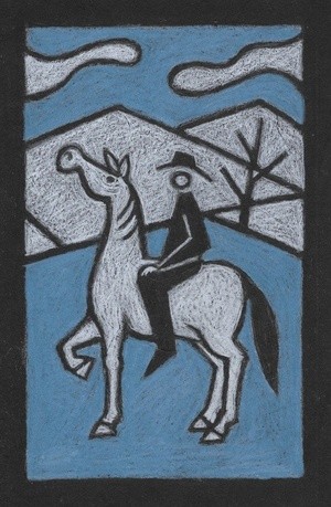 man and horse