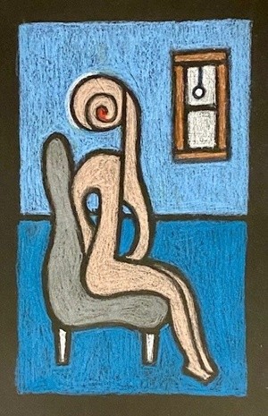 woman sitting
