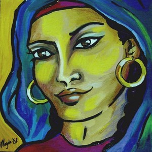 Egyptian Faces V: Nubian Woman
