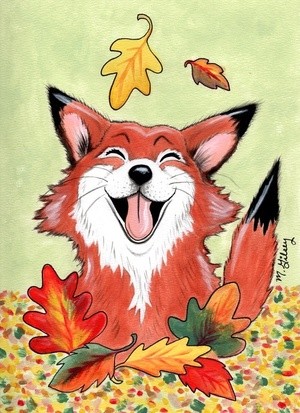 Laughing Fall Fox